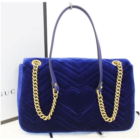 gucci velvet blue|black gucci velvet bag.